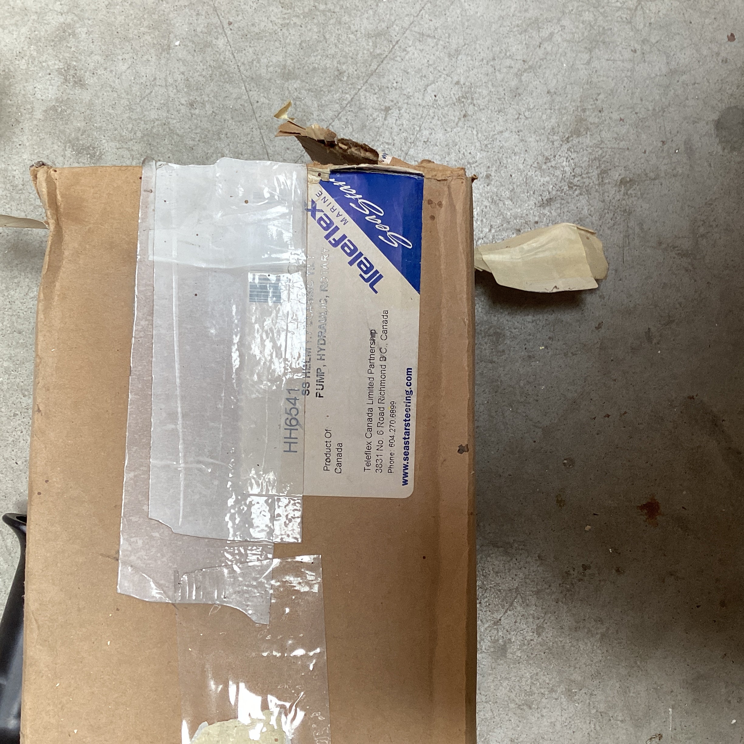 Seastar Teleflex 油圧ステアリング ホイール ポンプ チルト可能 - HH6541