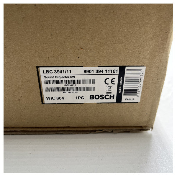 Bosch IP65 6W ses projektör hoparlörü beyaz - LBC3941/01