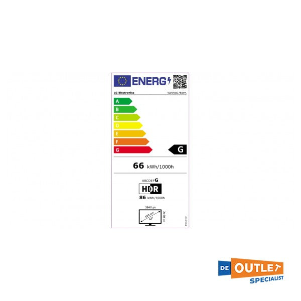 LG 43NANO756PA 43-tuumainen älykäs LED-TV