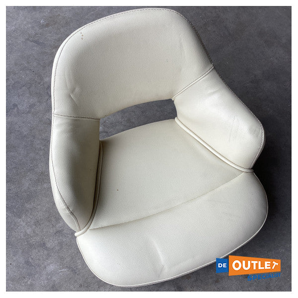 Sessa international banco de balde em pele bege - LKB-S