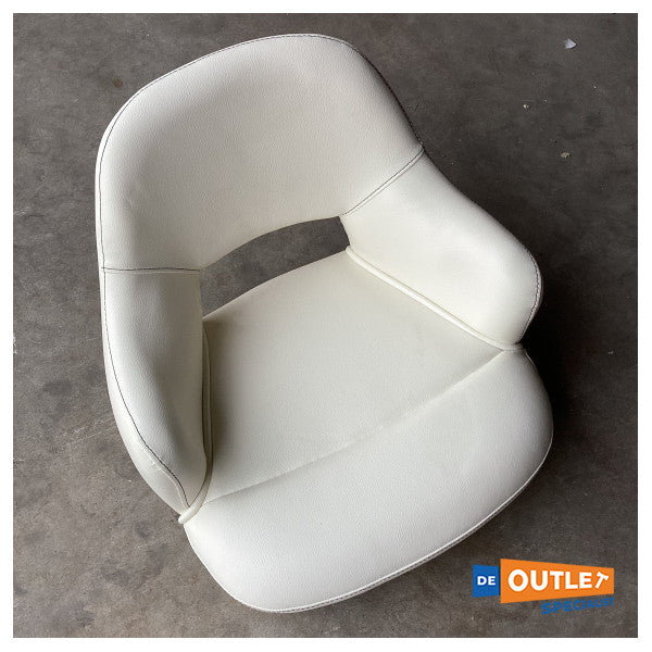 Sessa international banco de balde em pele branco - LKW-S