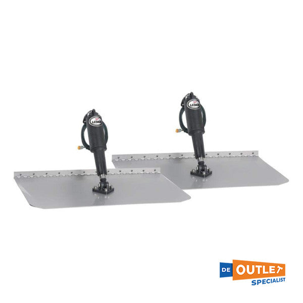 Lenco 12 x 24 инча автоматичен комплект за трим таб електрически 12V - TT12X24NS