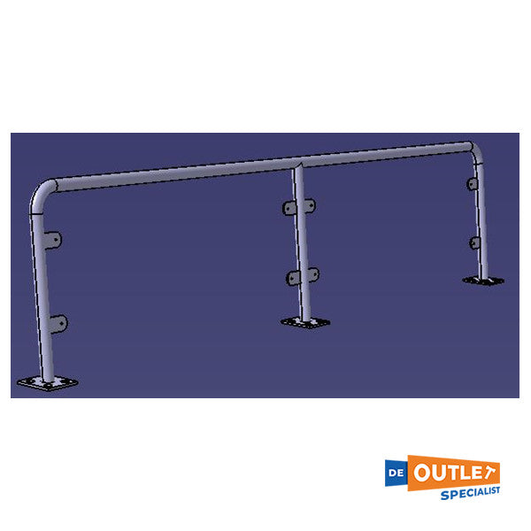 Ryck 280 Fixed Stainless Steel Backrest - With1576