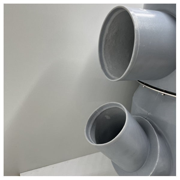 Vetus MGL6458A udstødning | vandlås 127 tommer - 203 mm ud