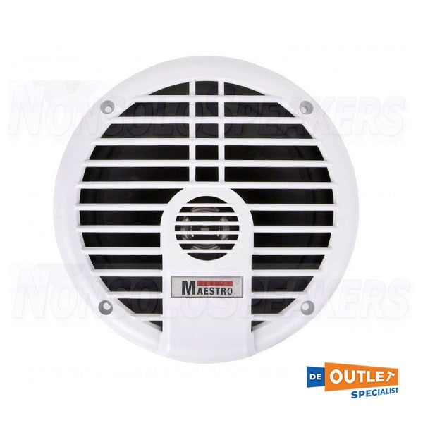 German Maestro dvosistemski vodootporni zvučnik bijele boje 130W