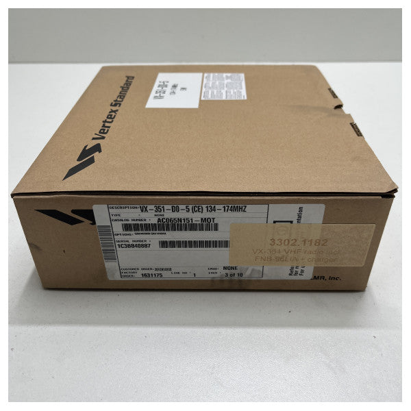 Vertex Standard Handheld 5-watt 16 Kanaals VHF-VX-351