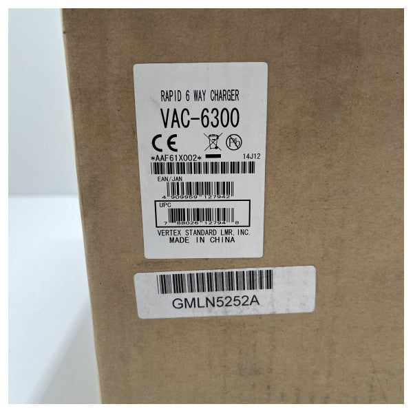 Ручний зарядний пристрій Vertex multi на 6 блоків - VAC6300C