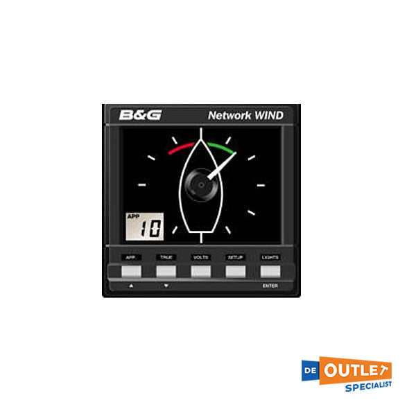 B&G Network Wind analog rüzgar göstergesi kullanıldı