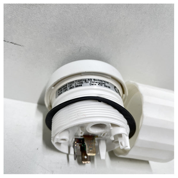 Indicatore di livello del serbatoio VDO bianco 12/24V - N 02 222 101