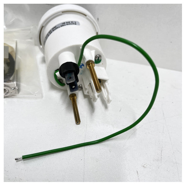 VDO Ocean Line 12-24V Quarz Clock White - N 03 270 602