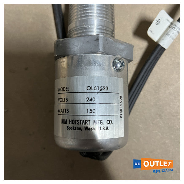 Aquecedor de óleo Kim Hotstart aquecedor de óleo lubrificante 150W - OL61523