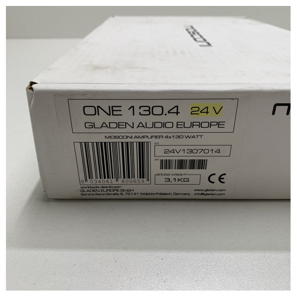Mosconi ONE 130.4 4x 130W amplificatore di alta qualità 24V