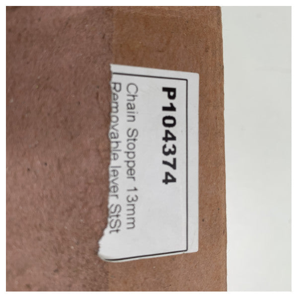 Vetus Maxwell 13 mm ステンレススチールチェーンストッパー - P104374