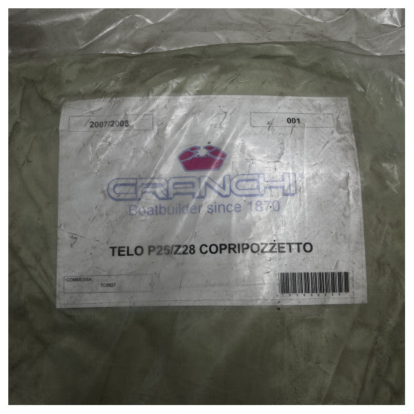 Cranchi Perla 25 ja Z28 ohjaamon kankainen kansi