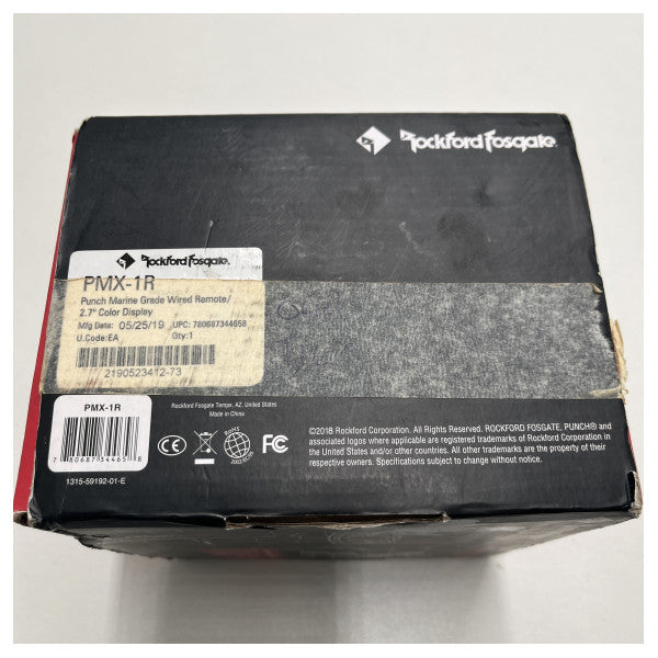 Rockford PMX-1R Contrôleur audio à distance filaire