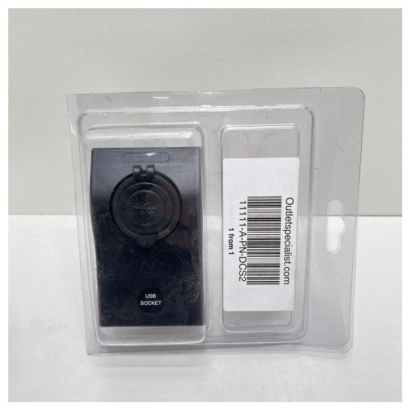 Універсальна USB-розетка Allpa PN-AB1 чорна 12В