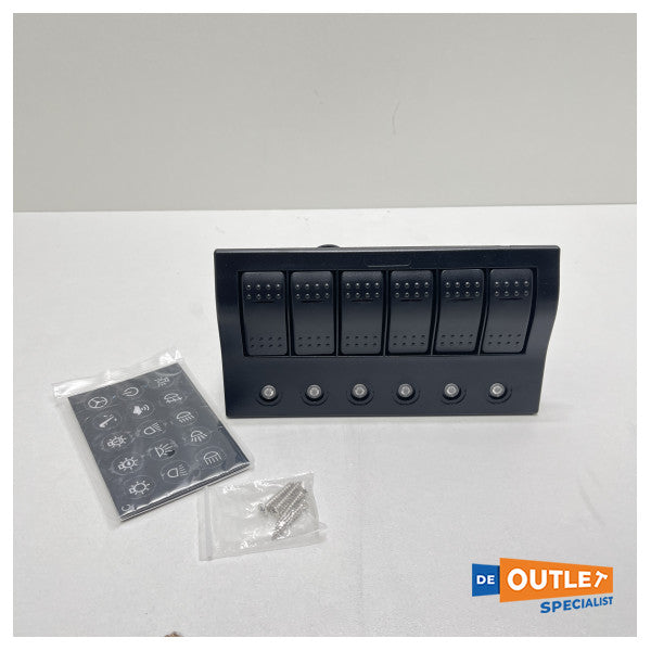 ALLPA Switch Panel 6-fold 12V