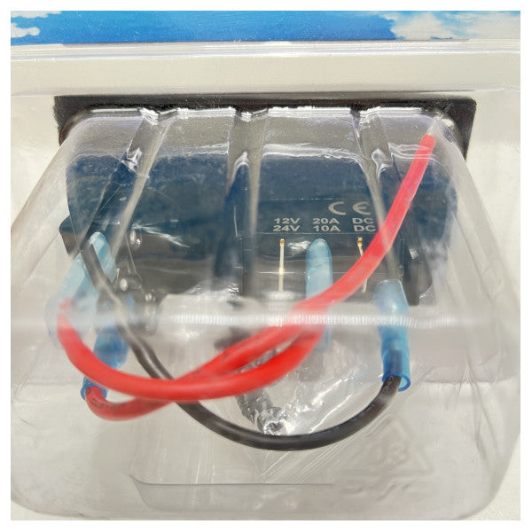 Allpa PN-DCS2 universal brytarpanel för länspump svart