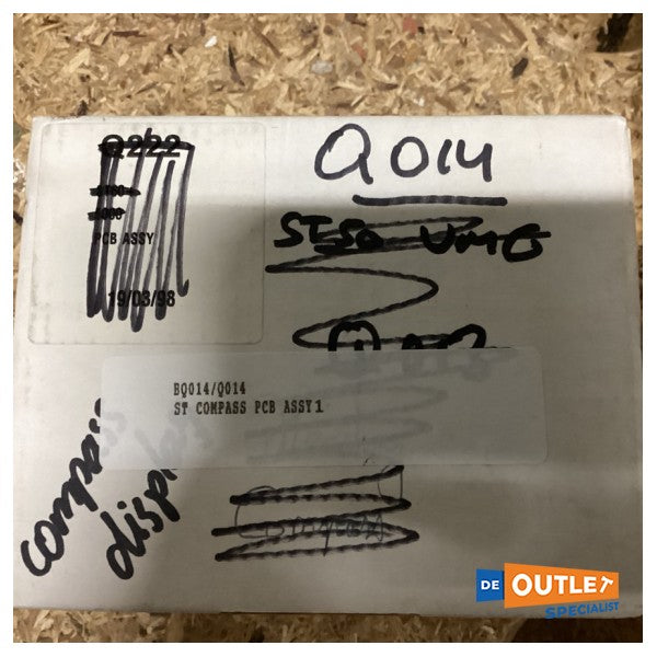 Raytheon Q014 ST pusula PCB'si