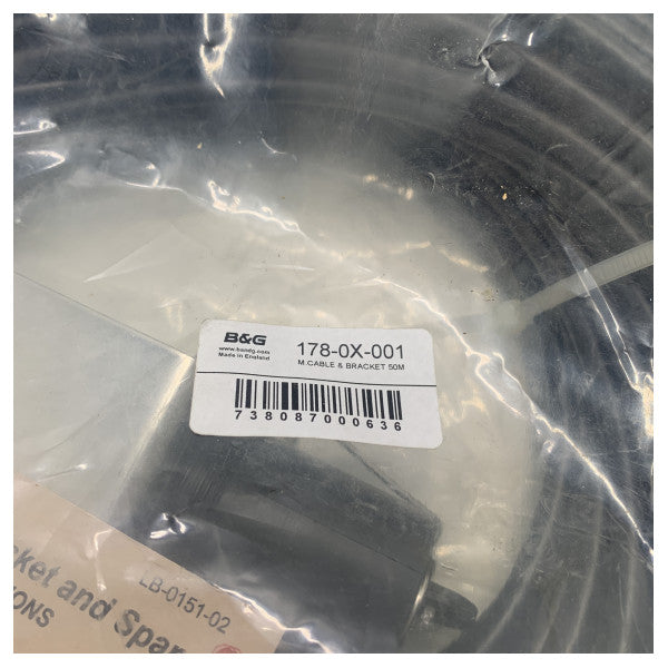 B&G 213 masthead transducer mast cable 50 meter - 178-0X-001