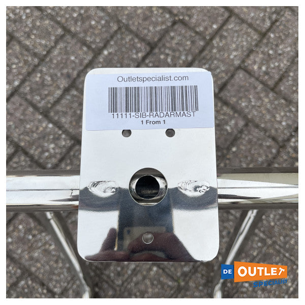 Mastro de radar universal em aço inoxidável da Sessa International