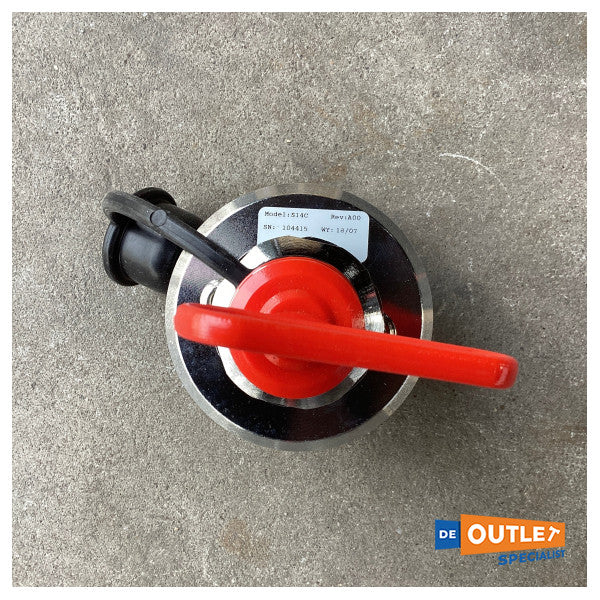 Бърз 140А изолатор за акумулаторни батерии / главен прекъсвач тип 12/24V - S14C