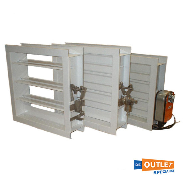 Gerçek EMC-EMC A60 kanatlı duman tahliye | yangın damperleri