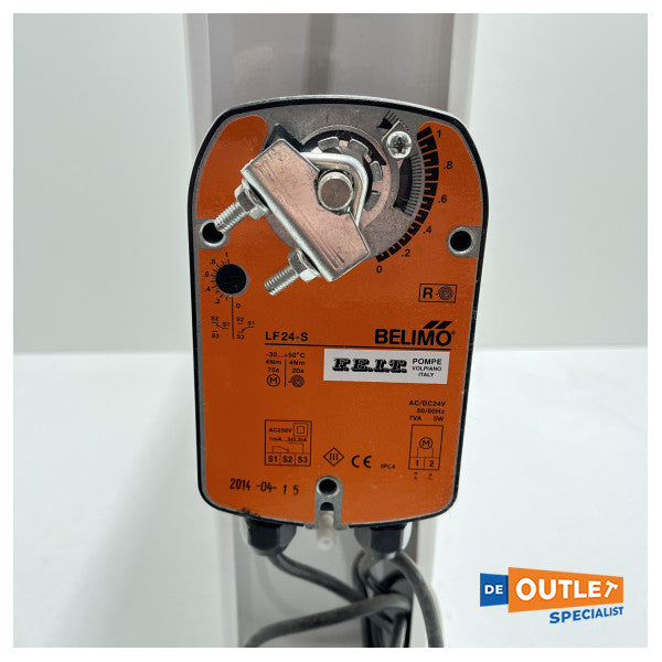 Gerçek EMC-EMC A60 kanatlı duman tahliye | yangın damperleri