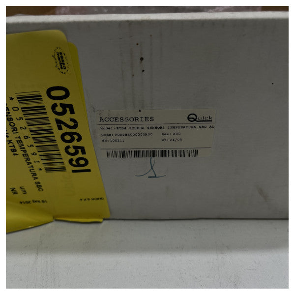 Швидкий термостат KTB4 для зарядних пристроїв - SBC ADV