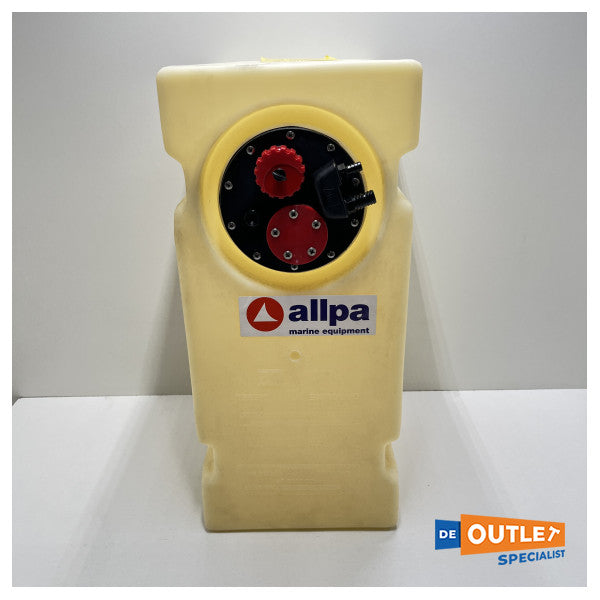 Peut alimenter | Tank à essence 62L blanc 66 x 30 x 41 cm - SE2029