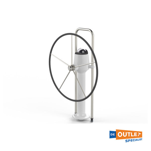 Oceanhelm Pacific beyaz direksiyon kaide sistemi kiti kablolu - SET0H06