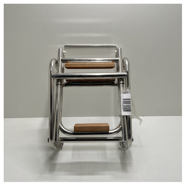 Échelle de bain pliable en acier inoxydable de TR INOX 3-SEPT