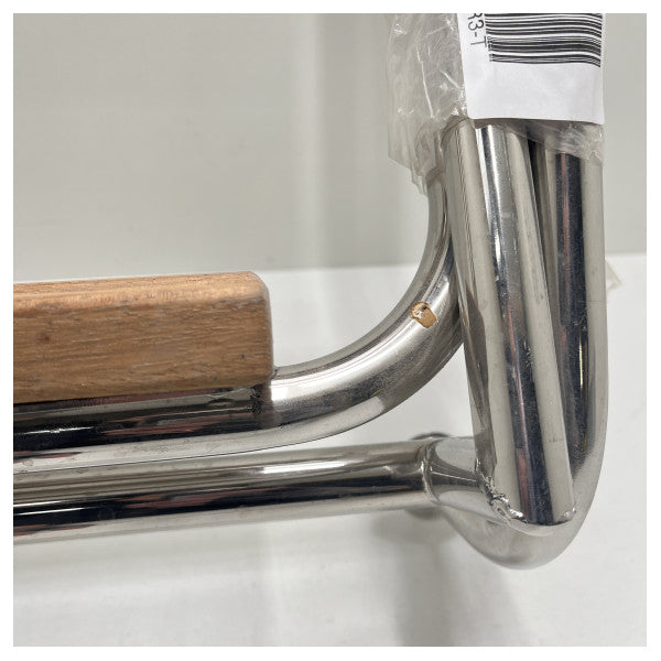 Échelle de bain pliable en acier inoxydable de TR INOX 3-SEPT