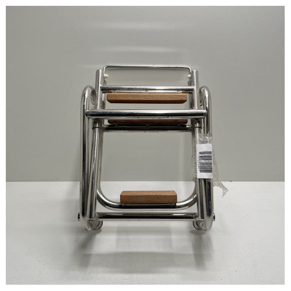 TR Inox 3-stopniowa składana drabinka kąpielowa ze stali nierdzewnej