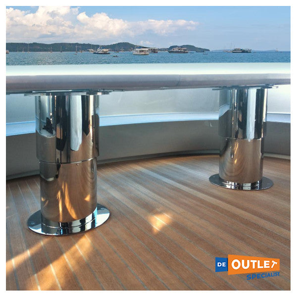 Електрична стільниця Besenzoni T277 з нержавіючої сталі кругла 380 - 730 мм