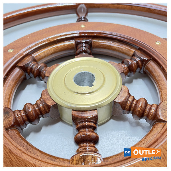 عجلة قيادة سافوريتي T3B/55 55 سم من خشب الماهوجني