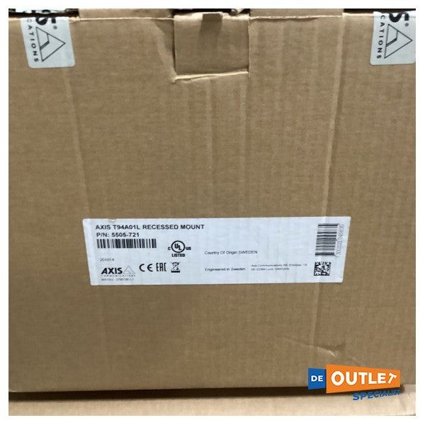 Axis T94A01L Монтаж за вграждане за камера Axis