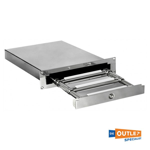 Osculati paslanmaz çelik katlanır yüzme merdiveni 4 basamak -