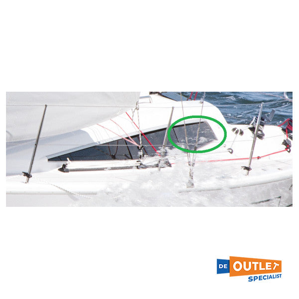 Lewmar Dehler 34 otvor stražnjeg prozora s lijeve strane - TBF0324