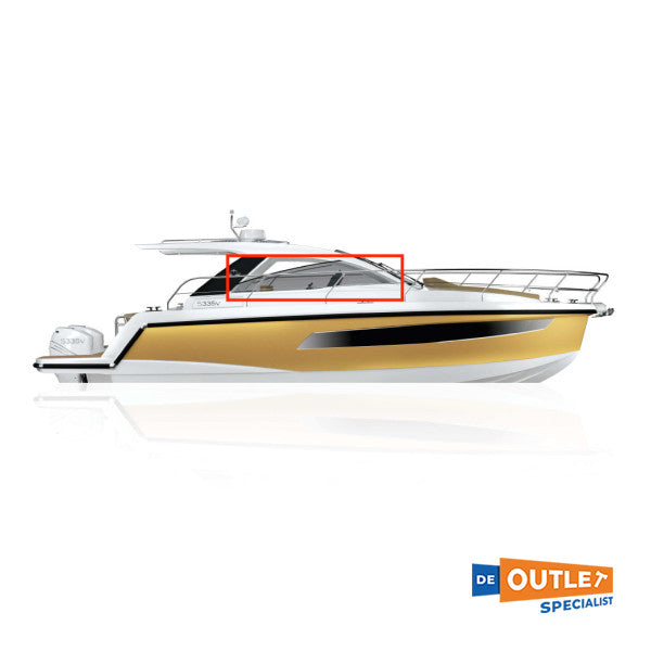 Lewmar Sealine S335V Starboard Side Window ta 'Quddiem Rettangolari - TBF0772