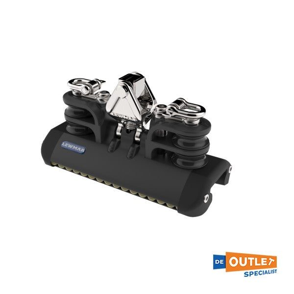 Lewmar HTX1-levyvaunu, jossa on pystyteline ja kaksinkertainen ohjauslohko - 291213406