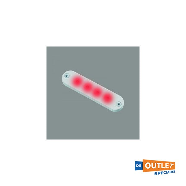 Προβολέας LED προβολής κόκκινο 12/24V IP65