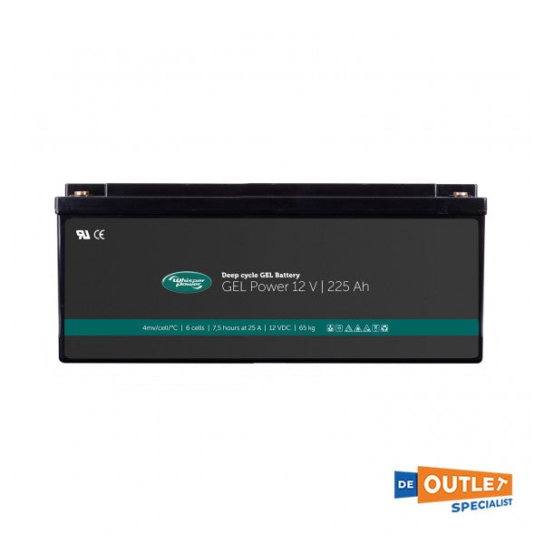 Whisper Power Gel 12V / 255 Ah baterija bez održavanja