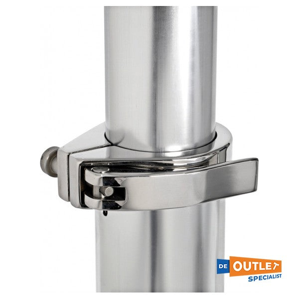 Osculati in acciaio inox gamba del tavolo in 3 parti regolabile 345 - 715 mm