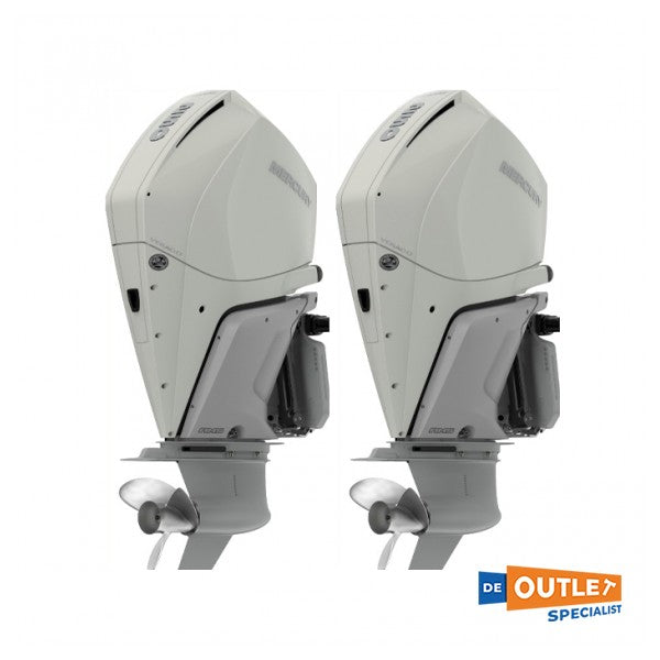 Mercury Verado V8 250 XL 250 HP Outboard Motor White