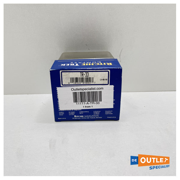 Ritchie Trek kompassi pinta-asennettava musta 12V TR-33