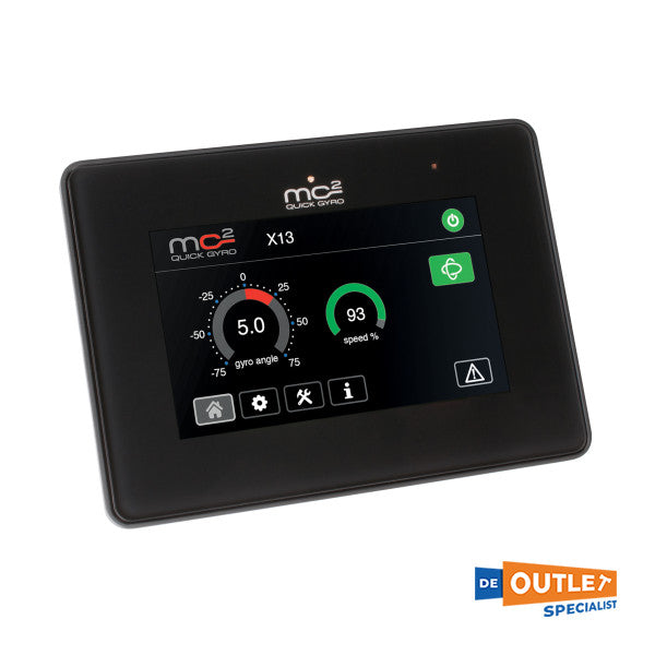 Quick MC2 X7 AC cayro anti-roll tekne stabilizasyonu 1500W