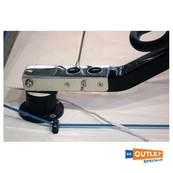 Румпель Jefa з нержавіючої сталі 40 мм - TRU0652 - TRU0652