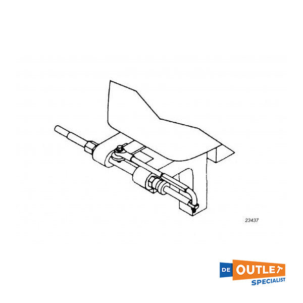Ultraflex A73 Tiller Arm Montering Kit for Mercury Engines - 41255T