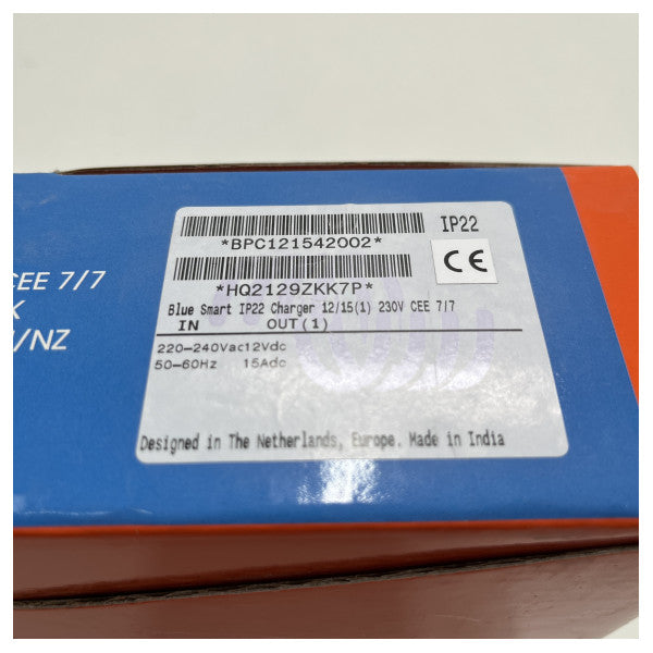 Зарядний пристрій Victron Blue Smart IP22 | зарядний пристрій 12В/15А - VIBPC121542002